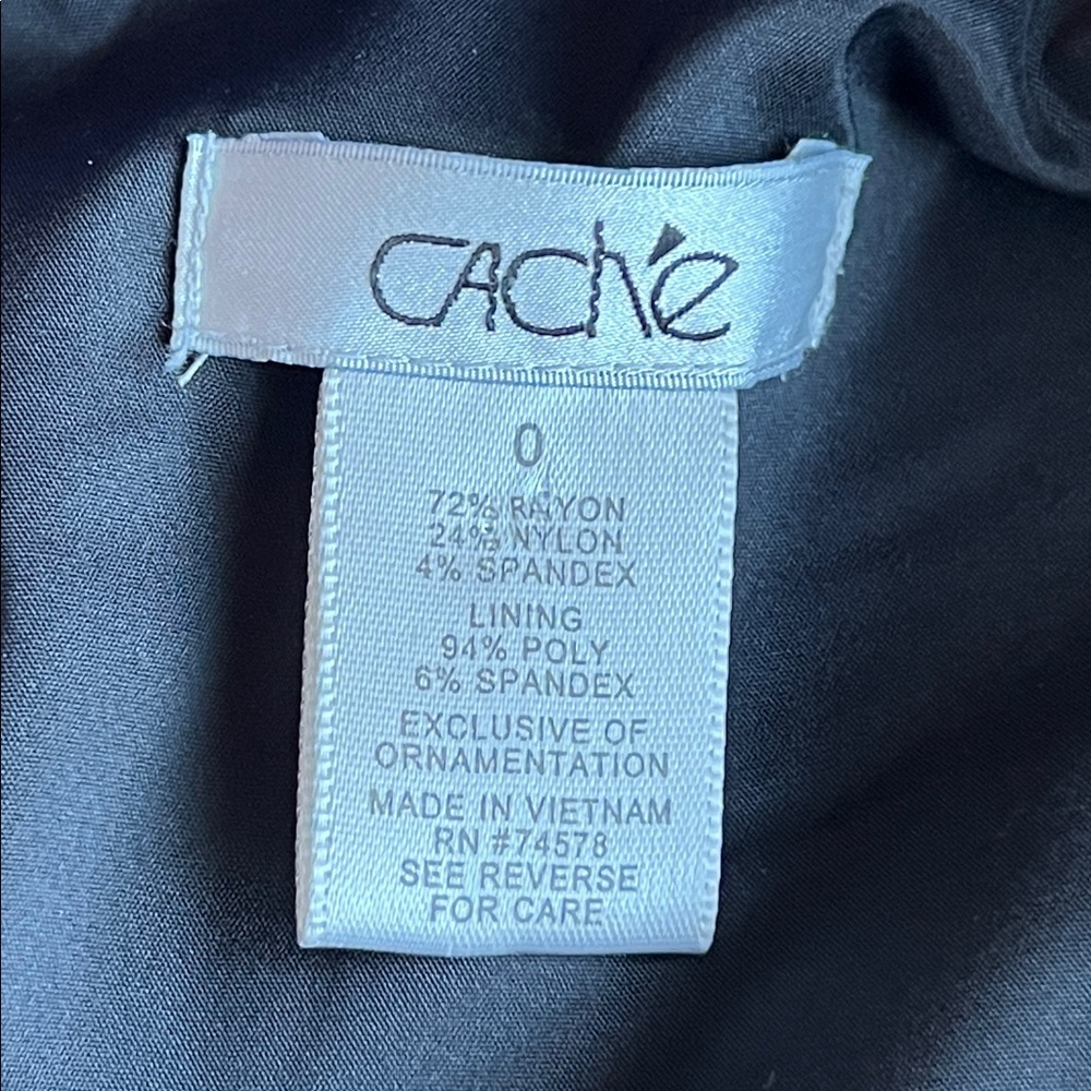 Cache Royal Blue Cropped Motto Jacket - Picture 8 of 8